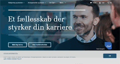 Desktop Screenshot of djoef.dk